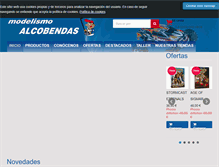 Tablet Screenshot of modelismoalcobendas.com